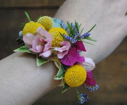 Pulsera flor natural Crespedia